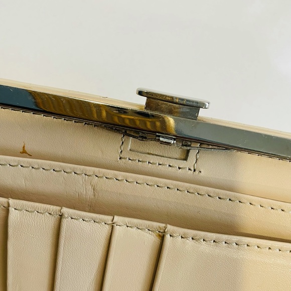 Neiman Marcus Clutch Croc Pattern Leather Wallet - Picture 8 of 8